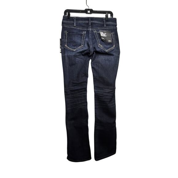 Silver Jeans Midrise Suki Slim Boot Curvy Bootcut Jeans Size 30x33 - Picture 2 of 12
